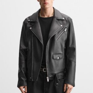 کت چرم مردانه